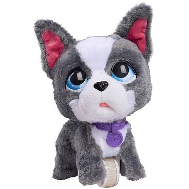 Just Play furReal Walk-A-Lots Interactive French Bulldog Plush Toy
