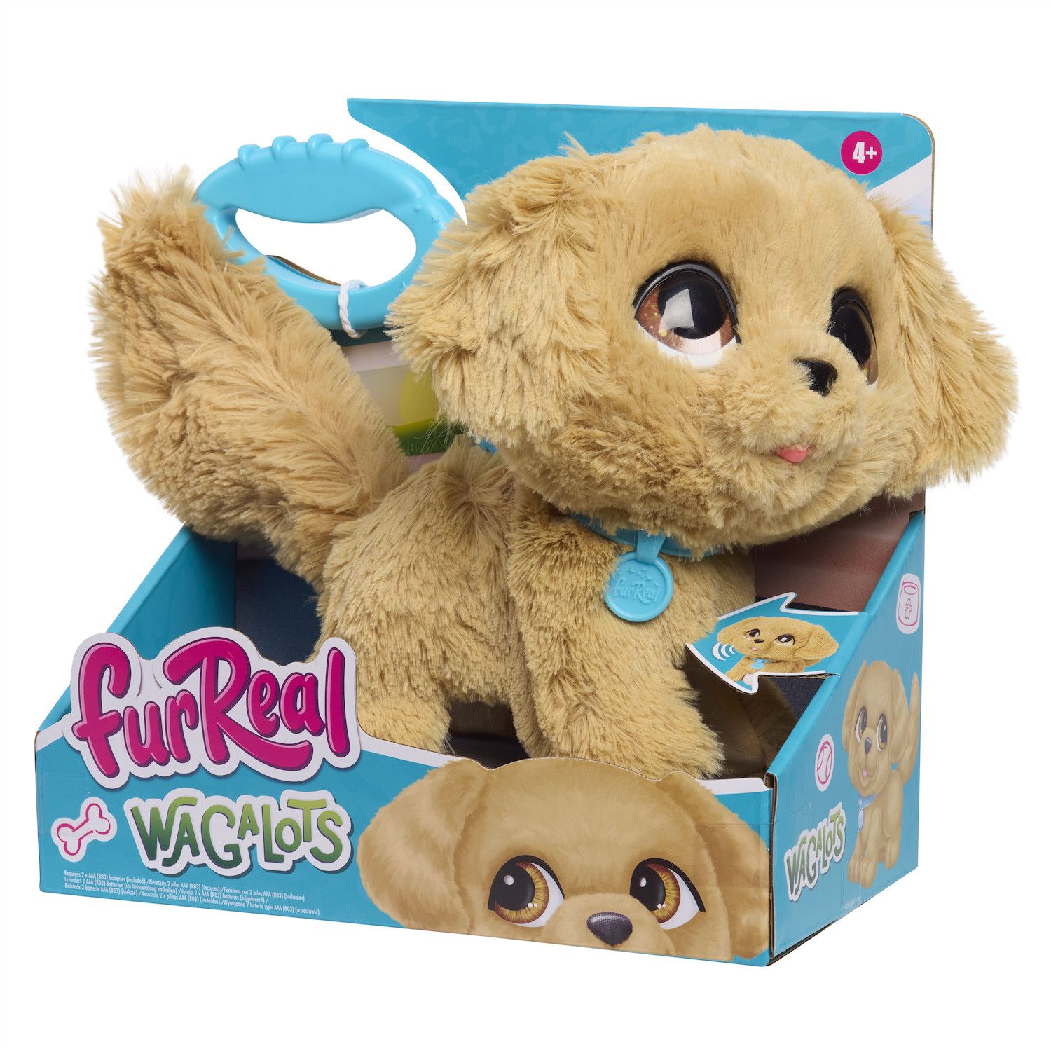 Детские мягкие игрушки Just Play furReal Wag-A-Lots Interactive Plush Puppy