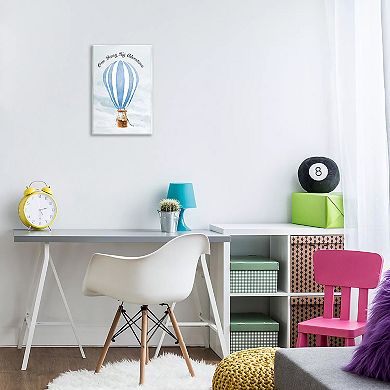 Stupell Home Decor Beary Big Adventure Balloon Wall Plaque