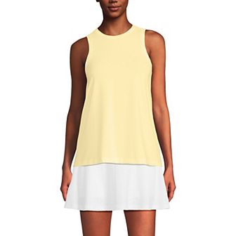 Women's Lands' End Power Performance Crewneck Tank Top