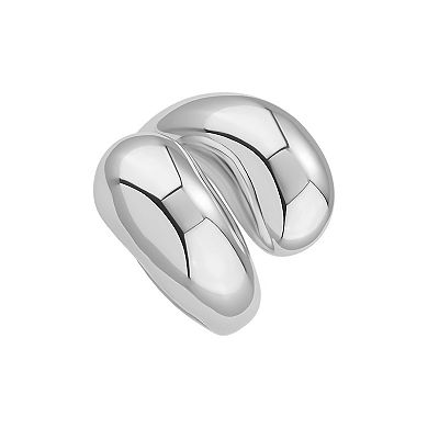 PRIMROSE Polished Brass Bypass Ring