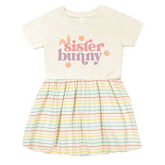 Sister Bunny Toddler Girl Dress