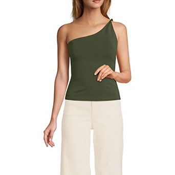 Women's Lands' End Slender One Shoulder Top