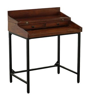 Carolina Living Rustic Top Writing Desk