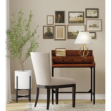 Carolina Living Rustic Top Writing Desk