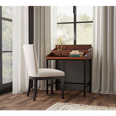 Carolina Living Rustic Top Writing Desk
