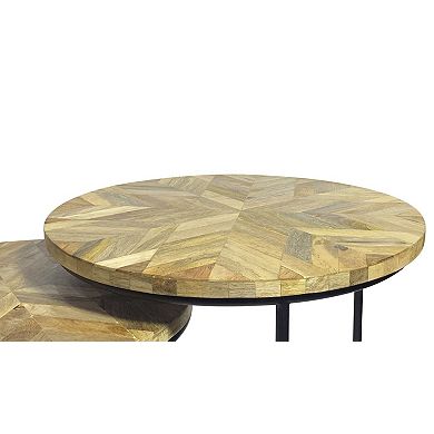 Carolina Living 3-pc. Mackintosh Round Nesting Tables Set