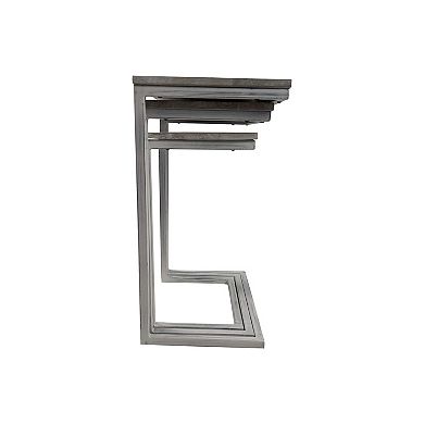 Carolina Living Addison 3-Piece Modern Nesting Accent Tables Set