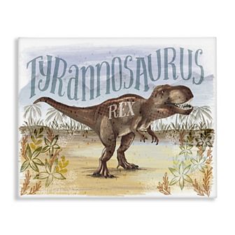 Stupell Home Decor T-Rex in Nature Canvas