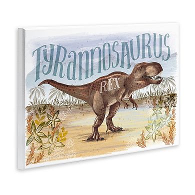 Stupell Home Decor T-Rex in Nature Wall Plaque