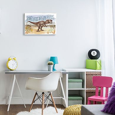 Stupell Home Decor T-Rex in Nature Wall Plaque