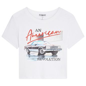 Juniors' An American Revolution Crop Tee