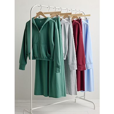 Juniors' SO® Bouncy Fleece Wide Leg Pants