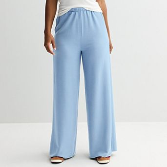 Juniors' SO® Bouncy Fleece Wide Leg Pants