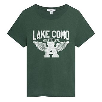 Juniors' Suburban Riot Lake Como Athletic Dept. Loose Fit Graphic Tee