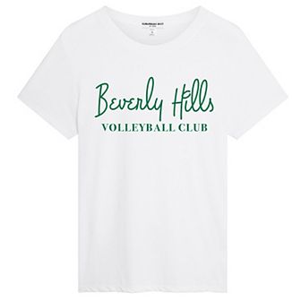 Juniors' Suburban Riot Beverly Hills Volleyball Club Loose Fit Graphic Tee