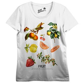 Juniors' Fruits & Definition Graphic Tee