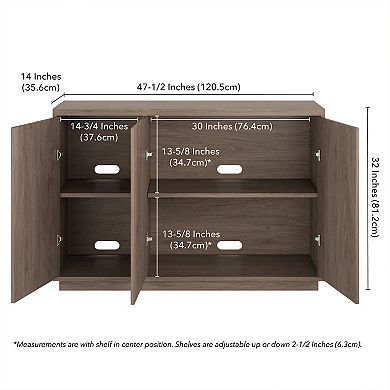 Finley & Sloane Alston Rectangular Buffet Table