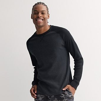Men's Retrofit Long Sleeve Colorblock Thermal Tee