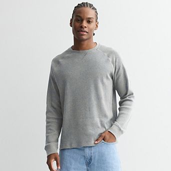 Men's Retrofit Long Sleeve Solid Thermal Tee