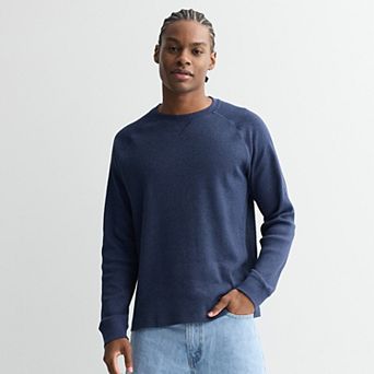 Men's Retrofit Long Sleeve Solid Thermal Tee
