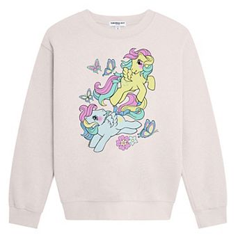Juniors' My Little Pony Butterflies And Flowers Graphic Sweatshirt
