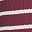 Burgndy Ivory Stripe