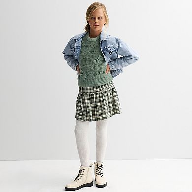 Girls 7-16 IZ Byer 2-pc. Long Sleeve Sweater & Skirt Set with 3D Bows
