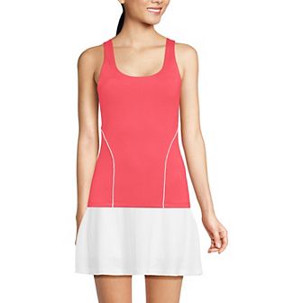 Women's Lands' End High Impact Scoop Neck Active Tank Top