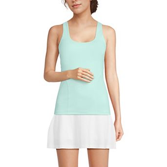 Women's Lands' End High Impact Scoop Neck Active Tank Top