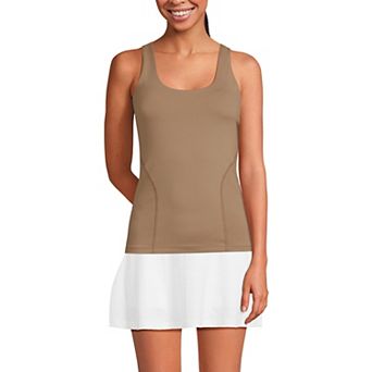 Women's Lands' End High Impact Scoop Neck Active Tank Top