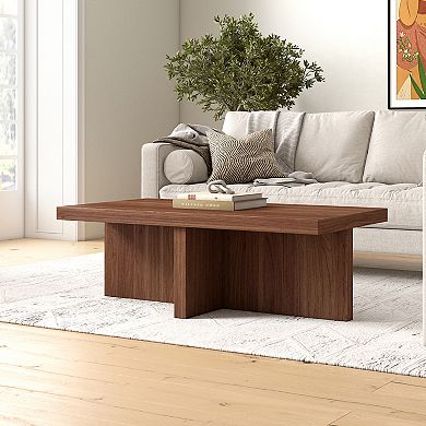 Finley & Sloane Elna 44" Wide Rectangular Coffee Table