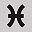 Silver Tone Pisces