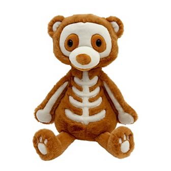 Animal Adventure 9 in Bear Skeleton Halloween Plush Toy