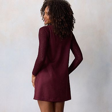 Womens LC Lauren Conrad Scoopneck Dress