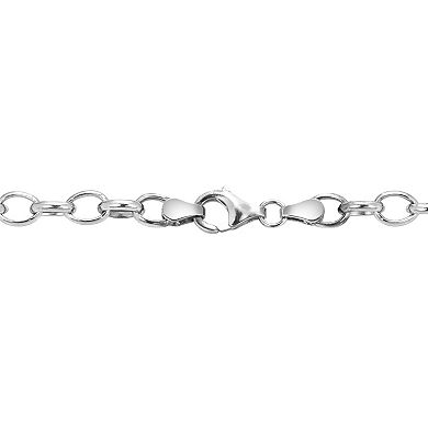 PearLustre by Imperial Cultured Pearl Windsor Rolo Chain Station Necklace