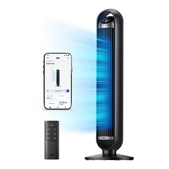 DREO 36 in Nomad Tower Fan with Remote and Wi-Fi Control