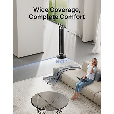 DREO 42-in. Smart Tower Fan with Remote and Oscillation