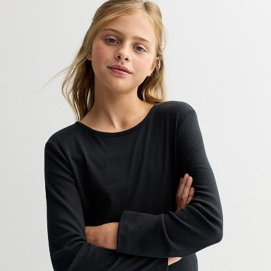 Girls 6-20 SO® Long Sleeve Tee in Regular & Plus Size