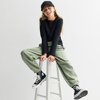 Girls 6-20 SO® Long Sleeve Tee in Regular & Plus Size