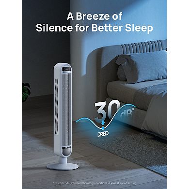 DREO 42-in. Smart Tower Fan 6-Speeds with Remote Control
