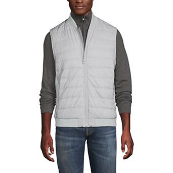 Men's Lands' End Hybrid Vest Sweater