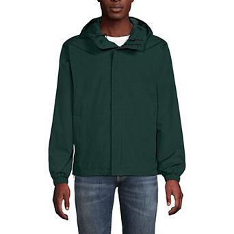 Men's Lands' End Waterproof Packable Rain Jacket