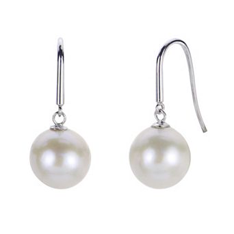 PearLustre by Imperial Sterling Silver Cultured Pearl Windsor Drop Earrings