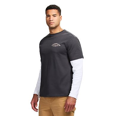 Men's Caterpillar Graphic Long Sleeve Thermal Twofer
