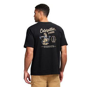 Men's Caterpillar Premium Quality Graphic Tee