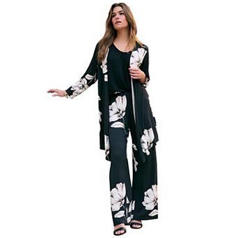 Roaman's Women's Plus Size Ultra Drape Cardigan