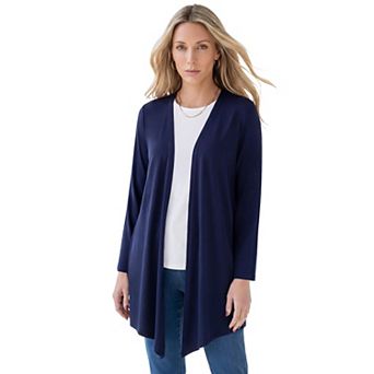 Roaman's Women's Plus Size Ultra Drape Cardigan