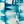 Navy Teal Tie Dye