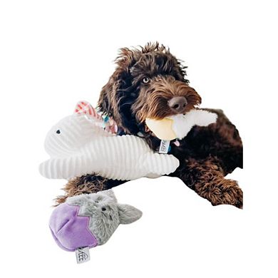 Midlee Easter Bunny Egg Dog Toys - Set Of 3
